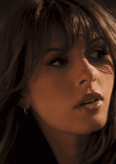 Close Up Of Woman With Fringe GIF
