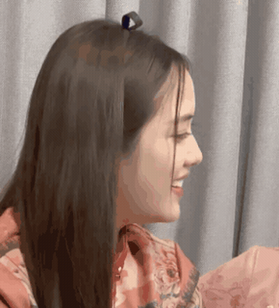 Close Up Of Woman With Long Hair GIF