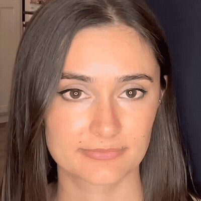 Close Up Of Woman With Long Hair GIF