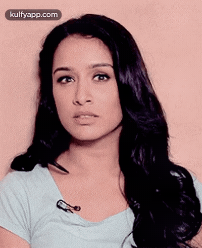 Close Up Of Woman With Microphone GIF