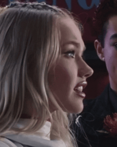 Close Up Of Woman With Mouth Open GIF
