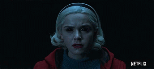 Close Up Of Woman With Netflix GIF