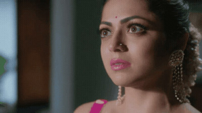 Close Up Of Woman With Nose Ring GIF