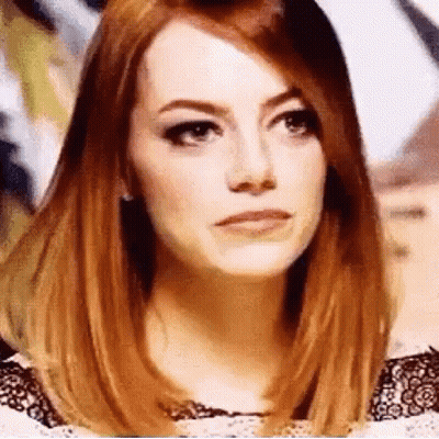 Close Up Of Woman With Red Hair GIF