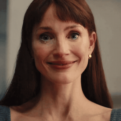 Close Up Of Woman With Tear Running Down Cheek GIF