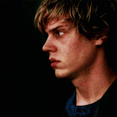 Close Up Of Young Man Face With Black Background GIF