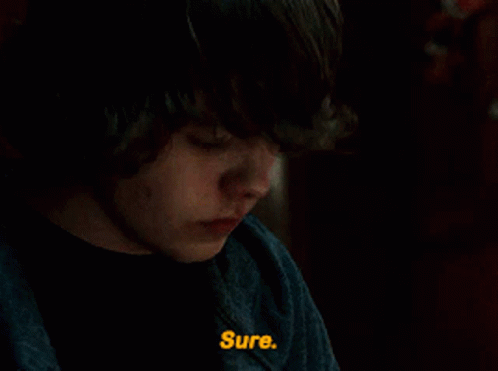 Close Up Of Young Man With Sure In Yellow GIF