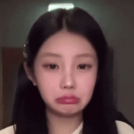Close Up Of Young Woman Making Funny Face GIF