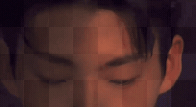 Close Up Person Face Eyes Closed Mouth Open GIF