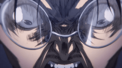 Close Up Person Face With Glasses GIF