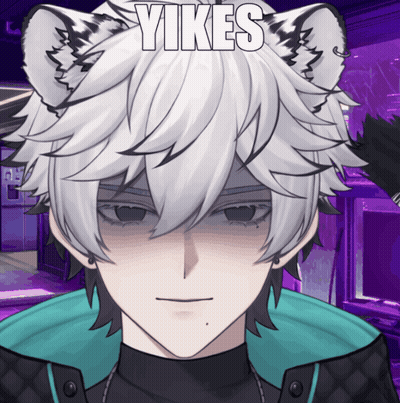 Close Up Person Face With Yikes GIF