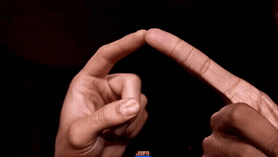 Close Up Person Hands With Jafo GIF