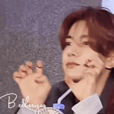 Close Up Person Holding Straw In Mouth GIF