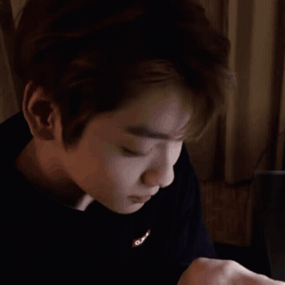 Close Up Person Laughing With Mouth Open GIF