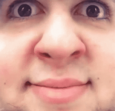 Close Up Person Making Face GIF
