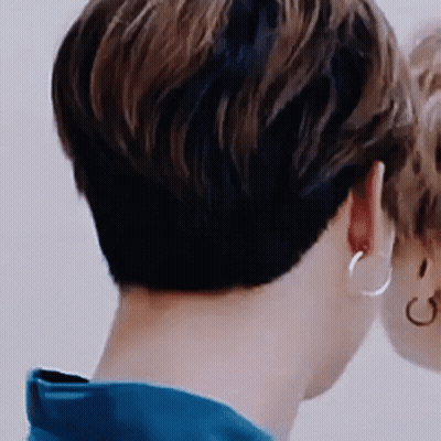 Close Up Person Neck And Ears With Earrings GIF