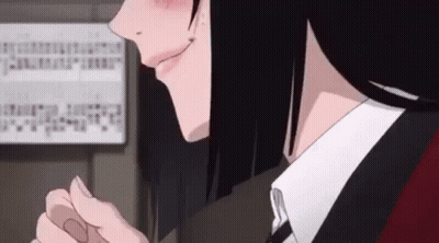 Close Up Person's Face In Suit GIF