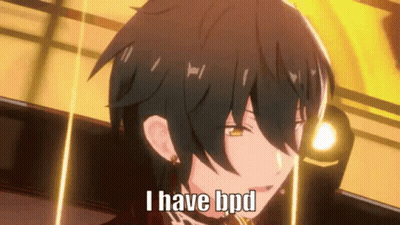 Close Up Person Saying I Have BPD GIF