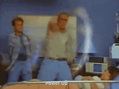 Close Up Person Saying I'm Feeling The Futanari Power GIF