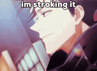 Close Up Person Saying Im Stroking It GIF