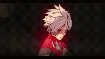 Close Up Person White Hair GIF
