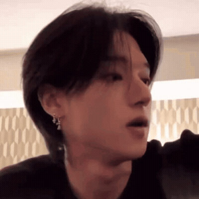 Close-Up Person With Ear Piercing GIF