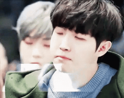 Close Up Person With Eyes Closed And Sweater GIF