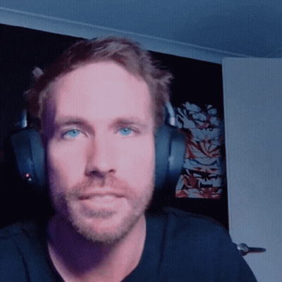 Close Up Person With Eyes Closed GIF