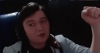 Close Up Person With Fist In The Air GIF