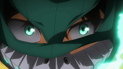 Close Up Person With Glowing Green Eyes GIF
