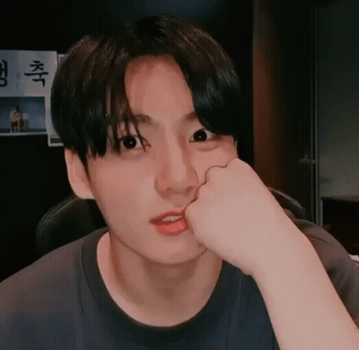 Close Up Person With Hand On Chin GIF