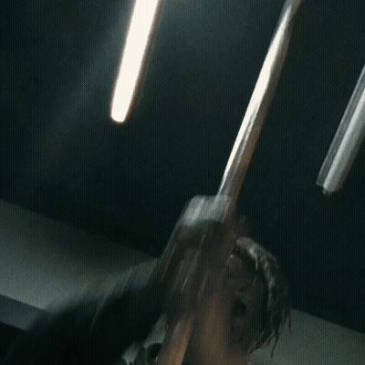 Close Up Person With Mask GIF
