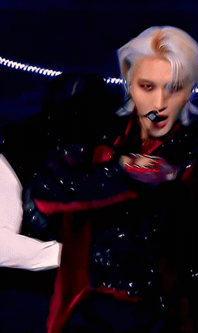 Close Up Person With Microphone In Mouth GIF