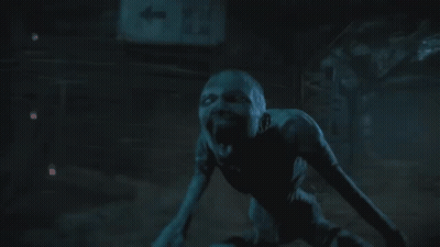 Close-Up Person With Mouth Open GIF