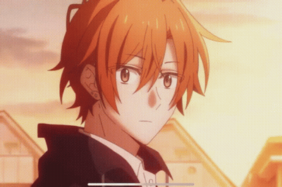 Close-Up Person With Orange Hair GIF