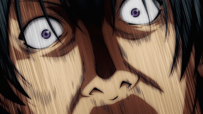 Close-Up Person With Purple Eyes GIF