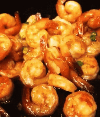 Close Up Shrimp In Sauce GIF