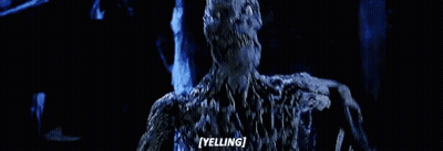 Close Up Skeleton Yelling GIF