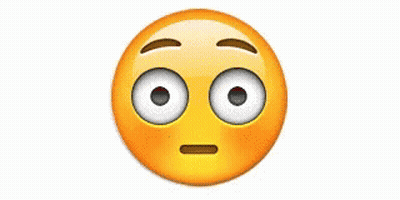 Close Up Smiley Face With Big Eyes Pink Lips GIF