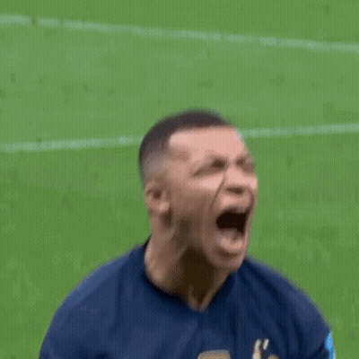 Close Up Soccer Player Screaming GIF