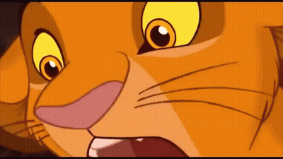 Close Up Surprised Cartoon Cat