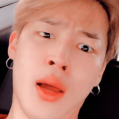 Close Up Surprised Face GIF
