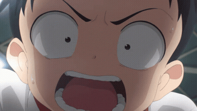Close Up Surprised Face GIF