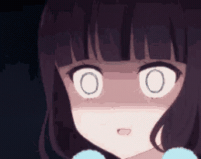 Close-Up Surprised Girl GIF