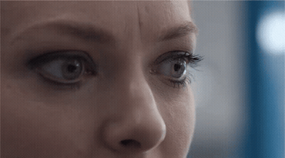 Close Up Woman Eye With Tear GIF