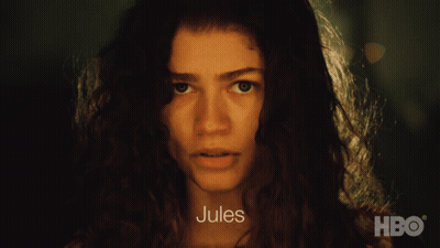 Close Up Woman Face Jules GIF