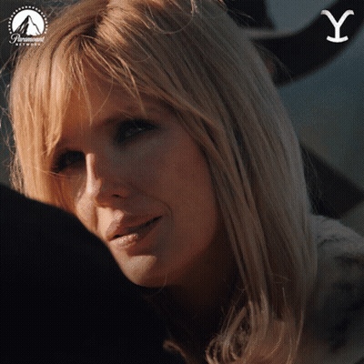 Close Up Woman Face Paramount Logo GIF