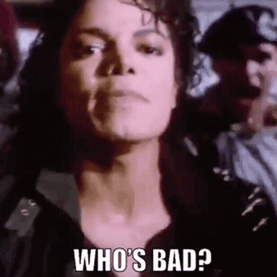 Close Up Woman Face Who's Bad GIF