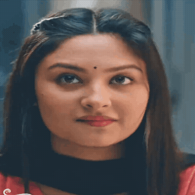 Close Up Woman Face With Bindi GIF