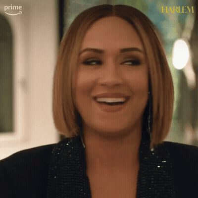 Close Up Woman Face With Harlem GIF